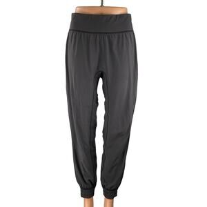 Lululemon Sun Setter Women's Dark Gray Yoga Workout Athletic Jogger Pants Size 6